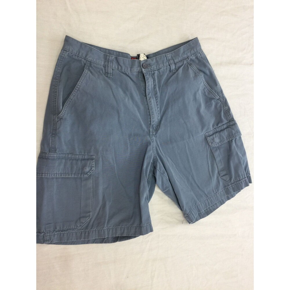 CHAPS MENS COTTON CARGO SHORTS SIZE 34